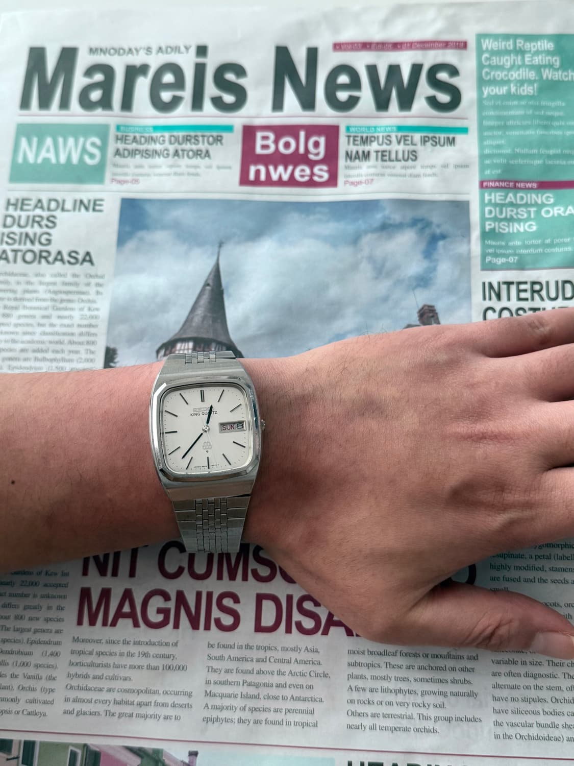 세이코 Seiko King  트윈 쿼츠 9923 상품이미지7