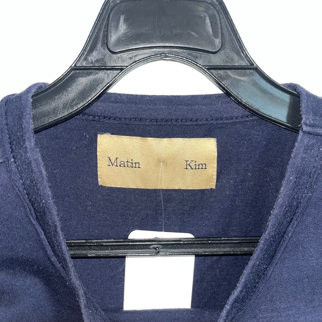 Matin Kim Navy T-Shirt (사용감) 상품이미지5