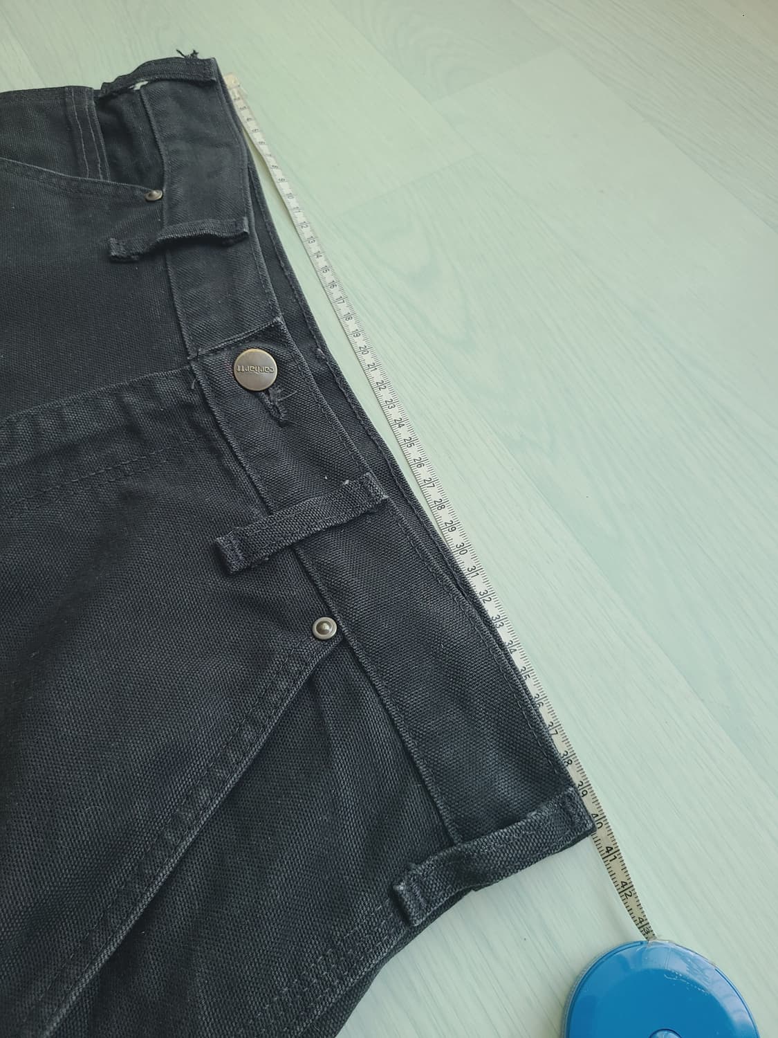 칼하트 b136 blk 블랙 더블니 (30×30) 상품이미지8