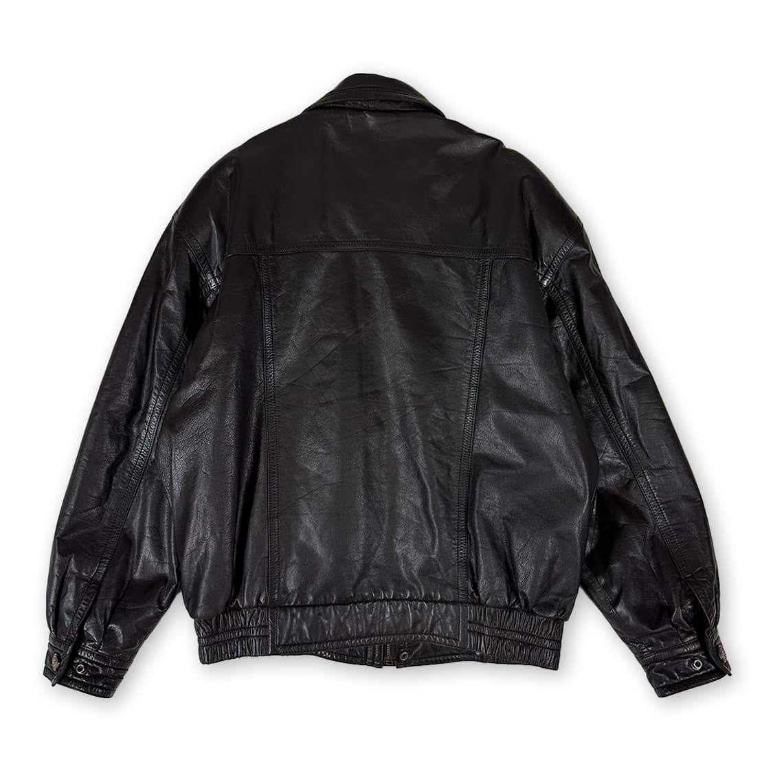 라피도 소가죽 카우레더 자켓 상품이미지2