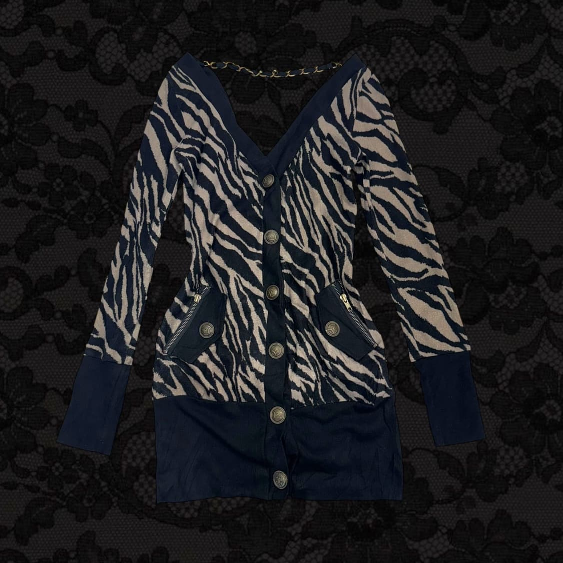 D.I.A leopard cardigan 상품이미지1