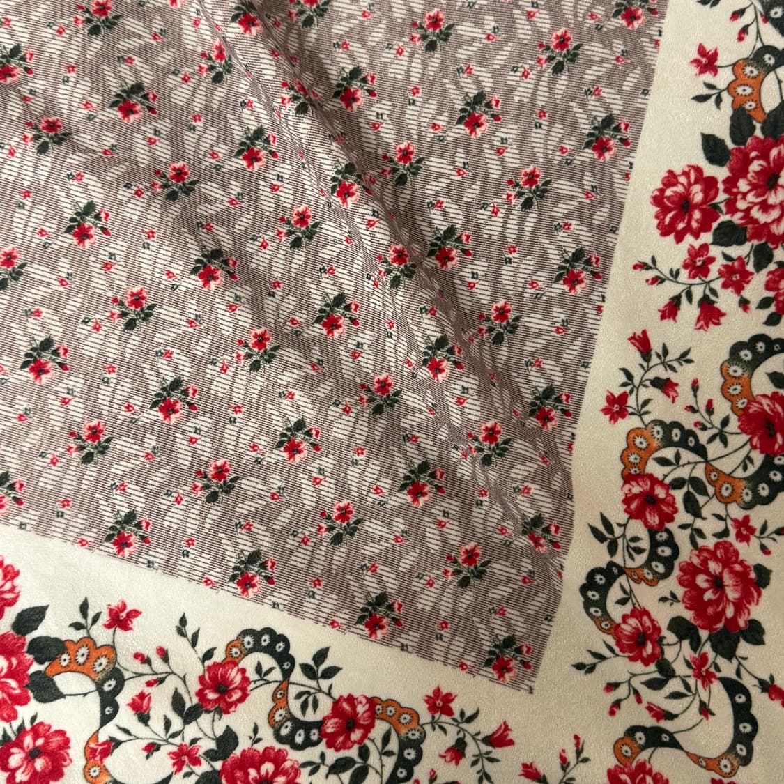 빈티지 보헤미안 레이어드 스커트 상품이미지3