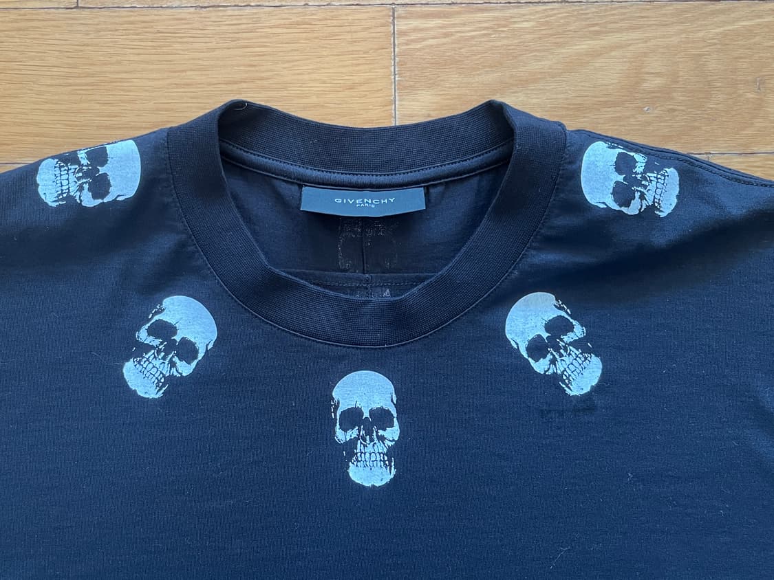 지방시 Skull 티셔츠 (M) 상품이미지3