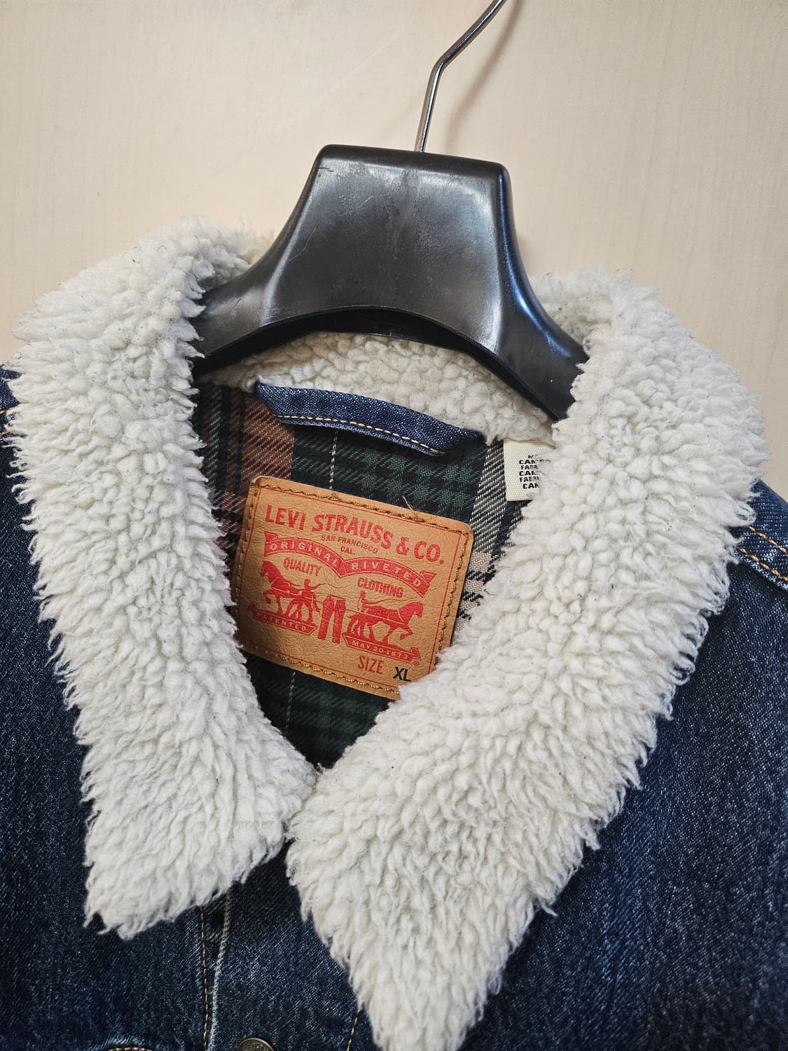 리바이스 라이닝 트러커 자켓 XL 상품이미지2