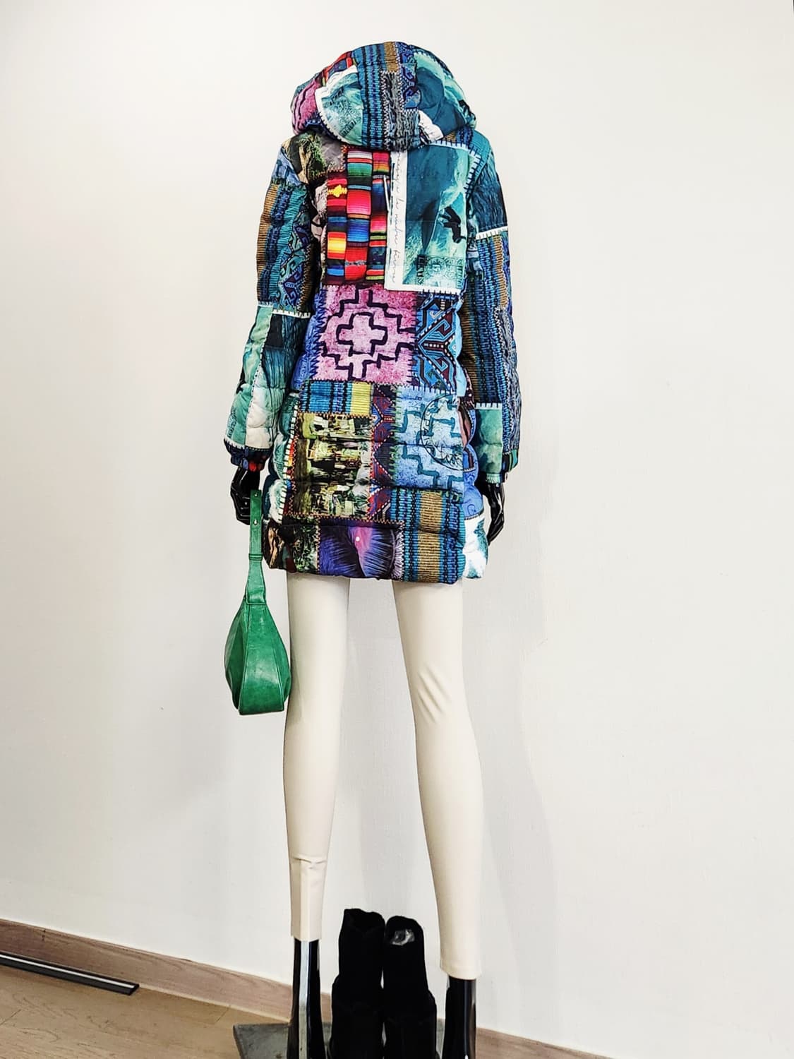 패치 스타일 패딩점퍼  상품이미지5