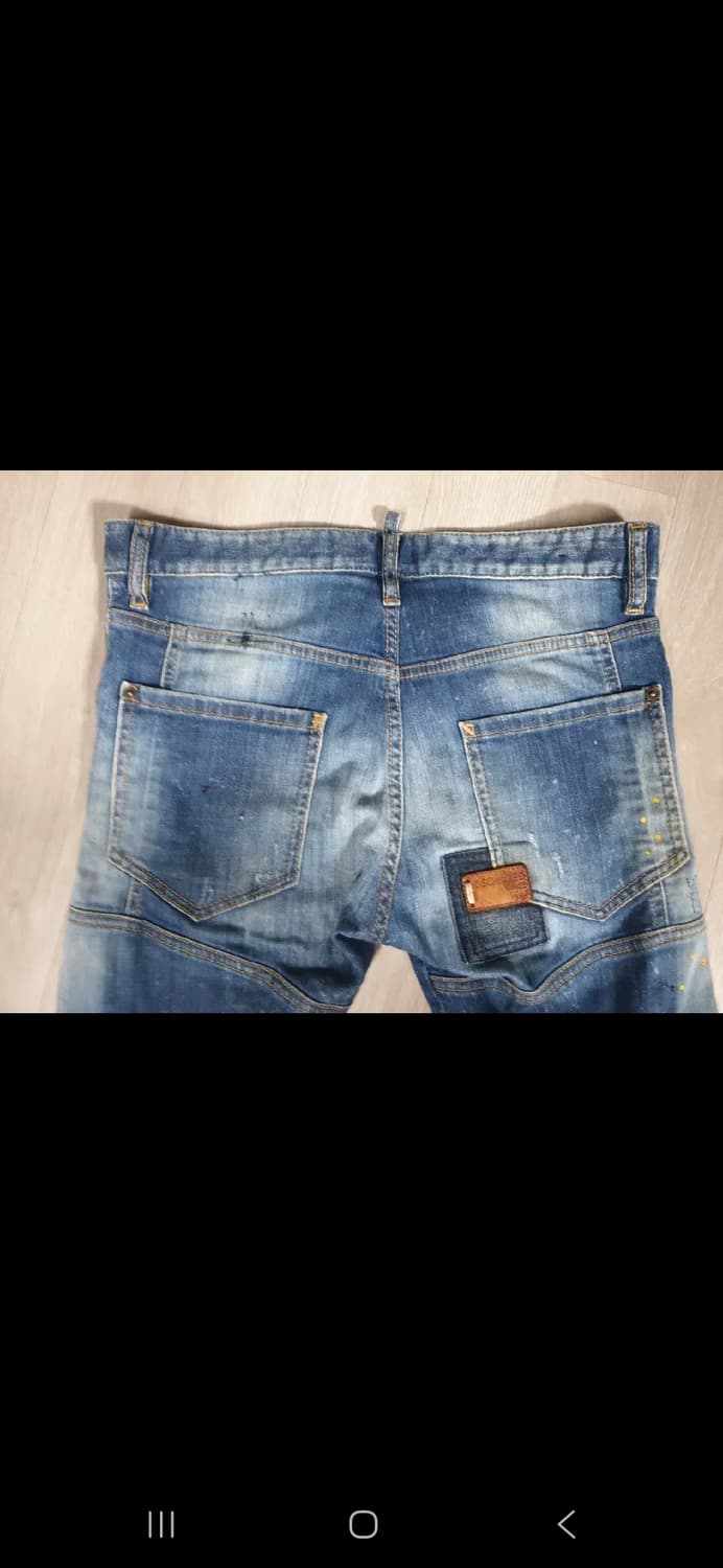 (정품)디스퀘어드2 옐로우 페인팅 수갑 더티덧뎀진

싸이즈31~32. 슬 상품이미지8