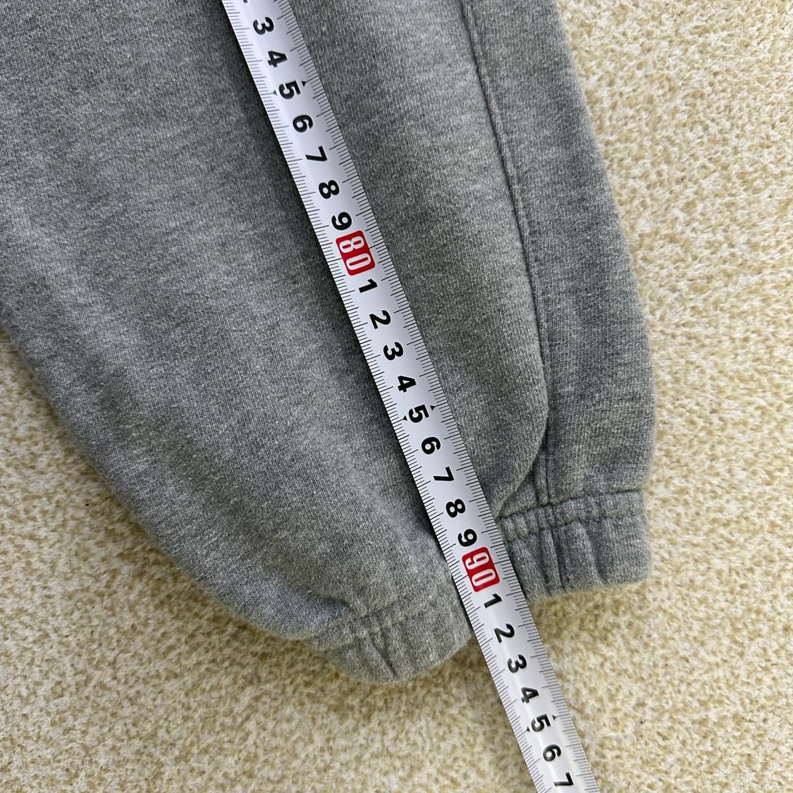 L 무신사 스탠다드 그레이 트레이닝 팬츠 0319D 상품이미지8