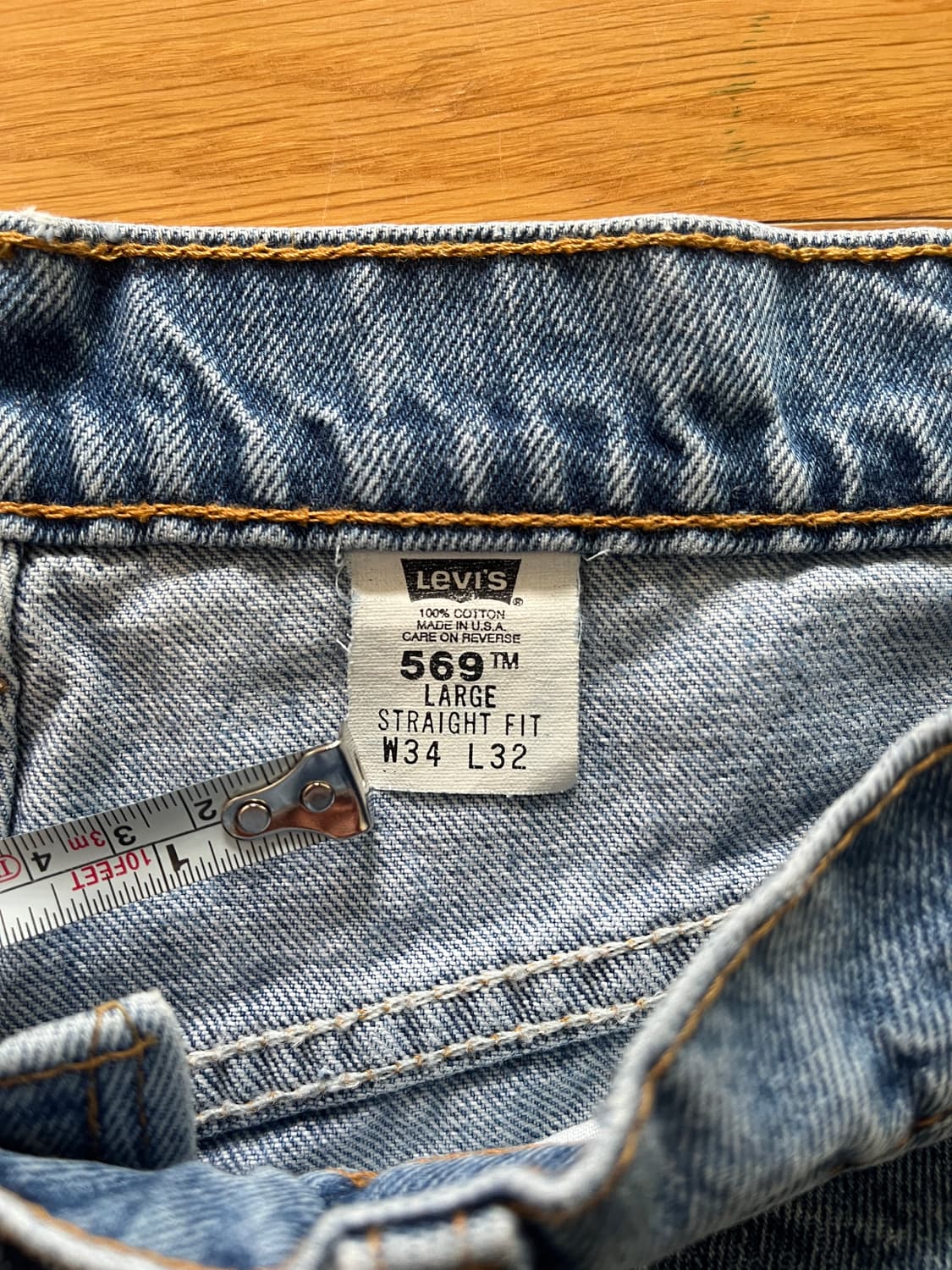 90s 리바이스 569 made in usa 34 상품이미지3