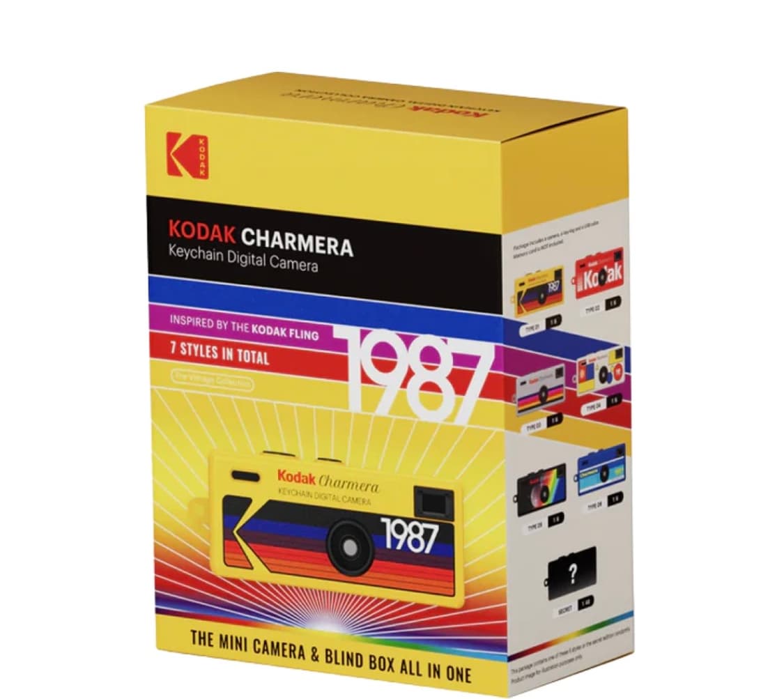 코닥 차메라 키체인 키링 필름카메라 미개봉 새제품 판매 상품이미지1