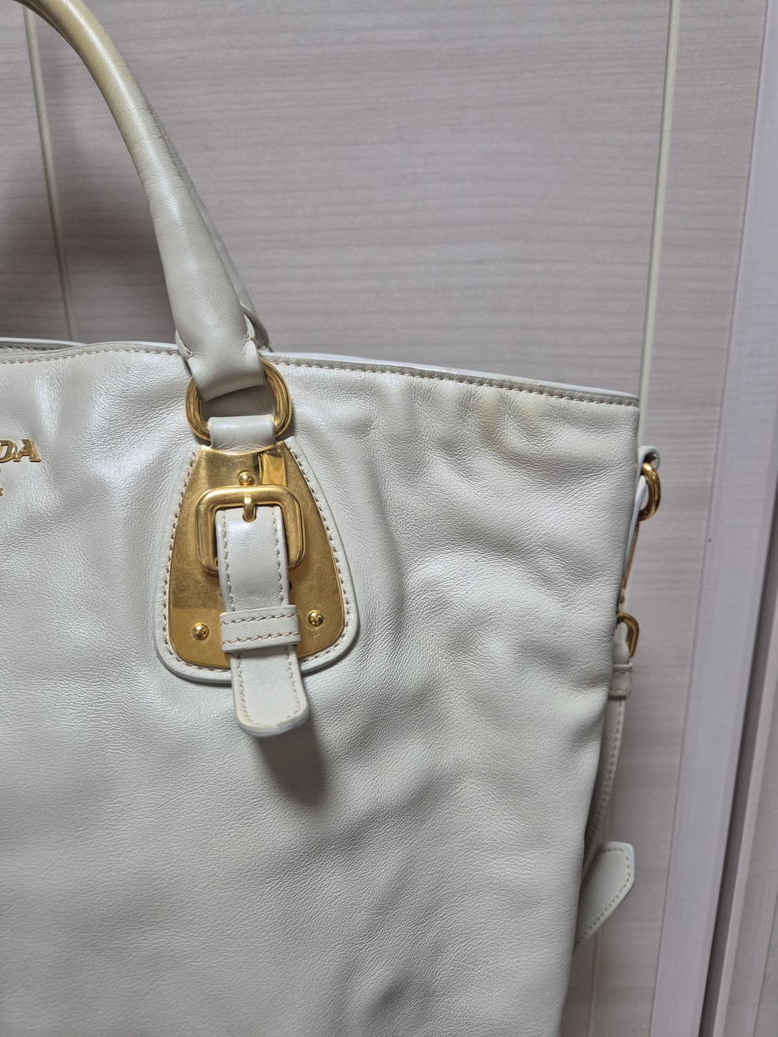 (정품) 프라다 Prada 비텔로 다이노 레더 토트  숄더백 상품이미지4