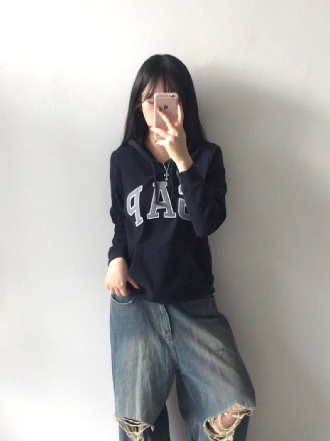 갭 스펠 후드티 상품이미지1