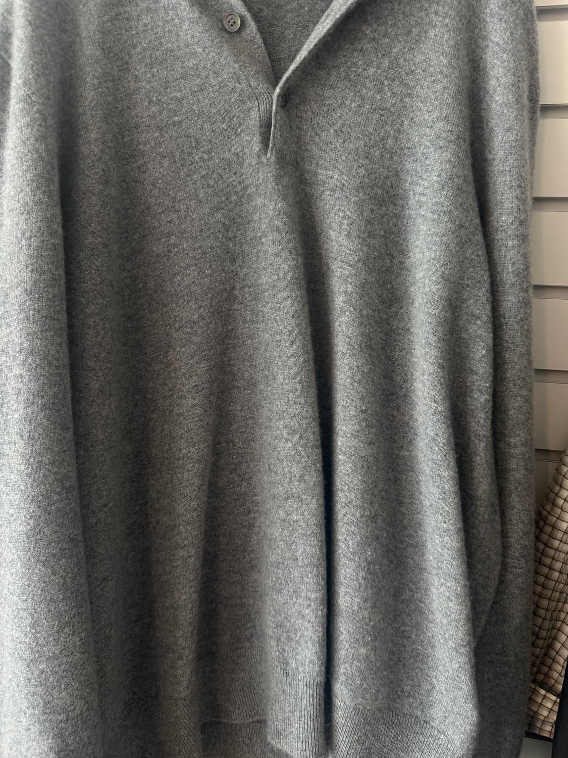 cos 캐시미어 폴로니트 L 상품이미지2