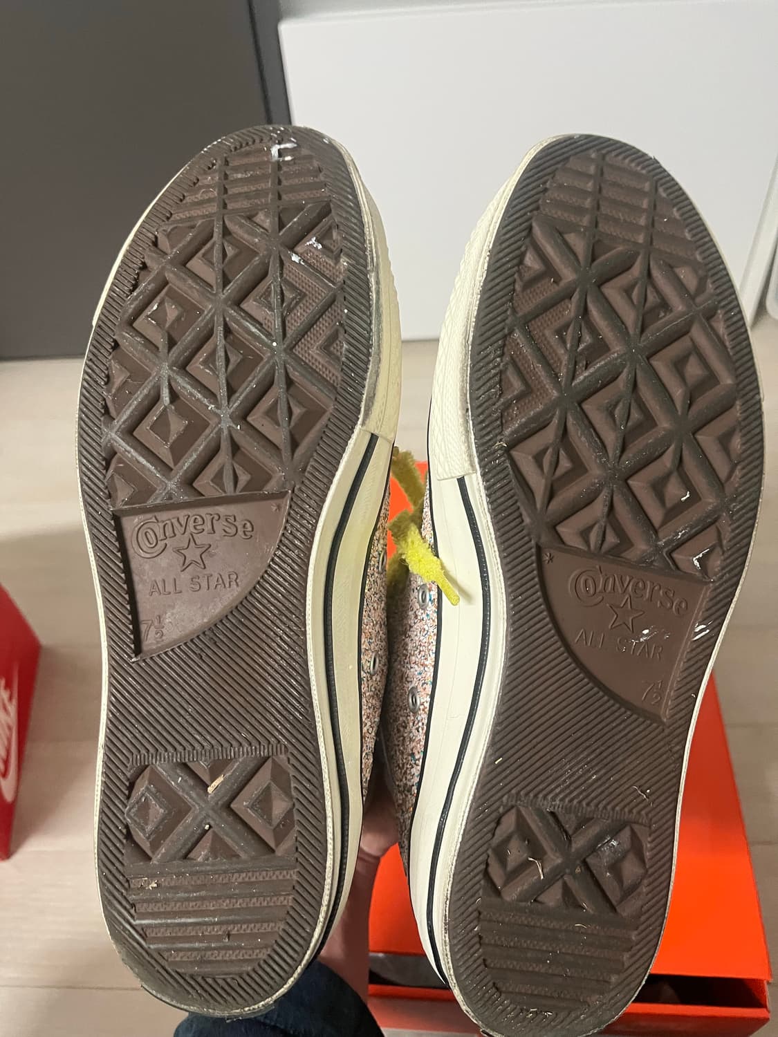 컨버스 x JW 앤더슨 척70 글러터 핑크 오렌지 상품이미지5