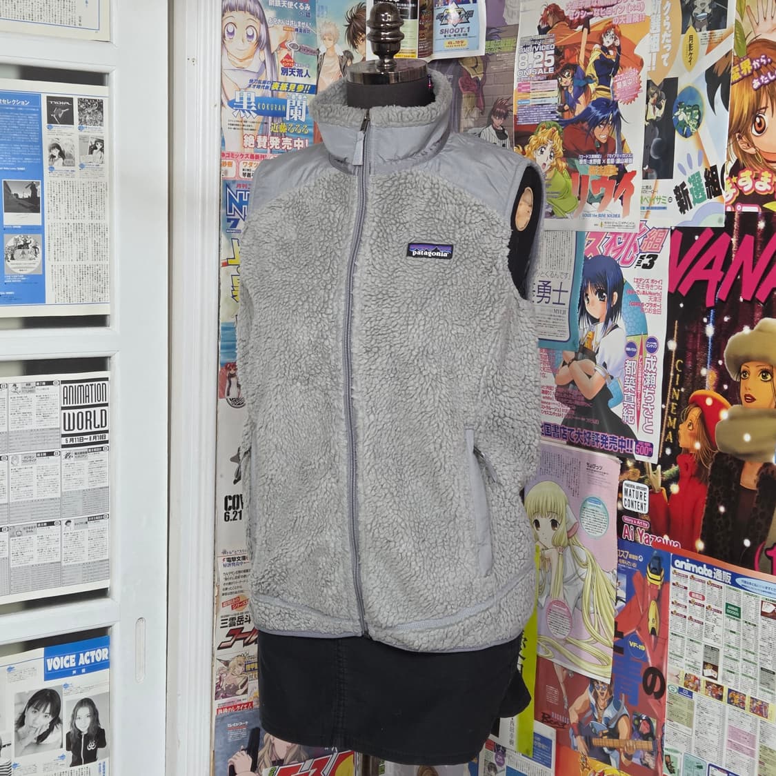 JPN 파타고니아 블루그레이 레트로 플리스 베스트 조끼 상품이미지2