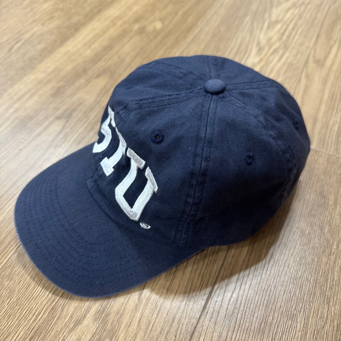 스투시 스투 아치 스트립백 캡 네이비 상품이미지2