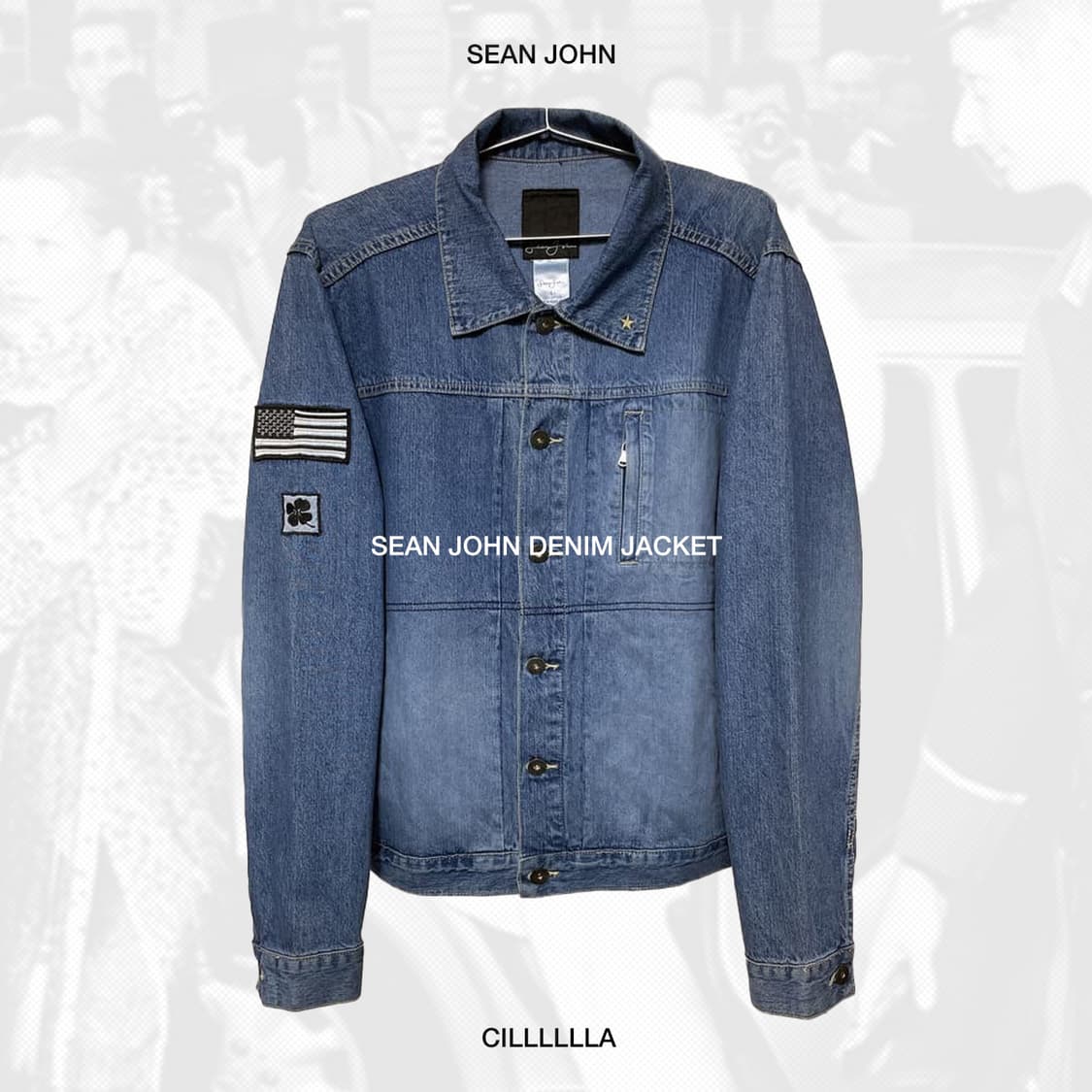 SEAN JOHN 션존  데님 자켓 상품이미지1