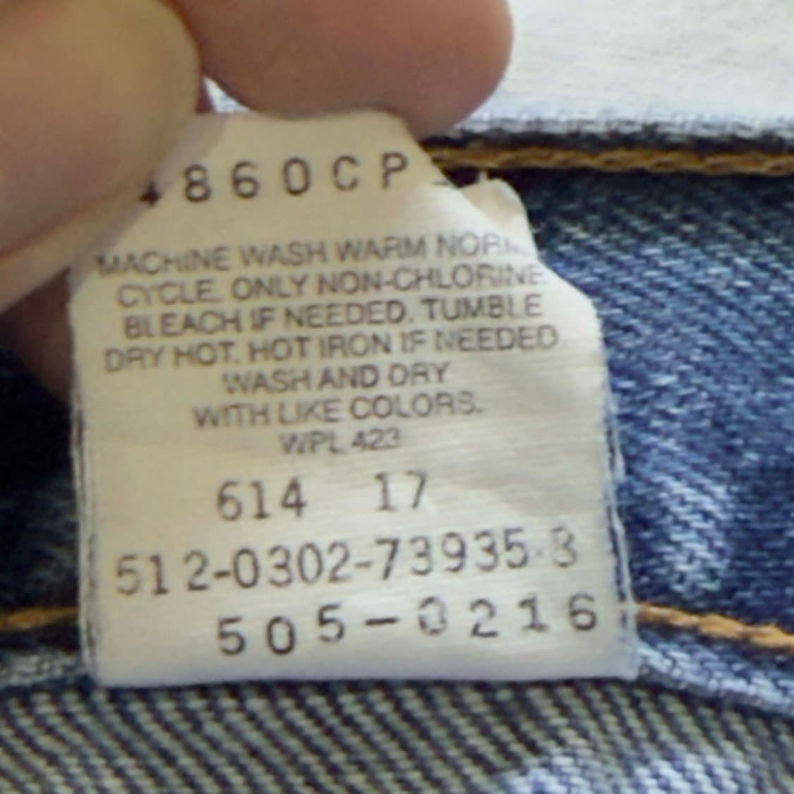 00s 리바이스 505 데님팬츠 W36 L30 상품이미지7