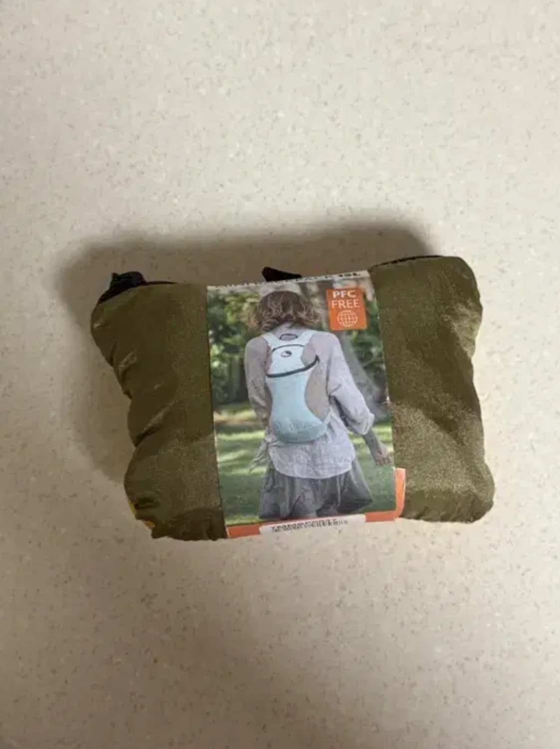 <새상품> 티켓투더문 미니 백팩 15L 브라운 다크옐로우 상품이미지3