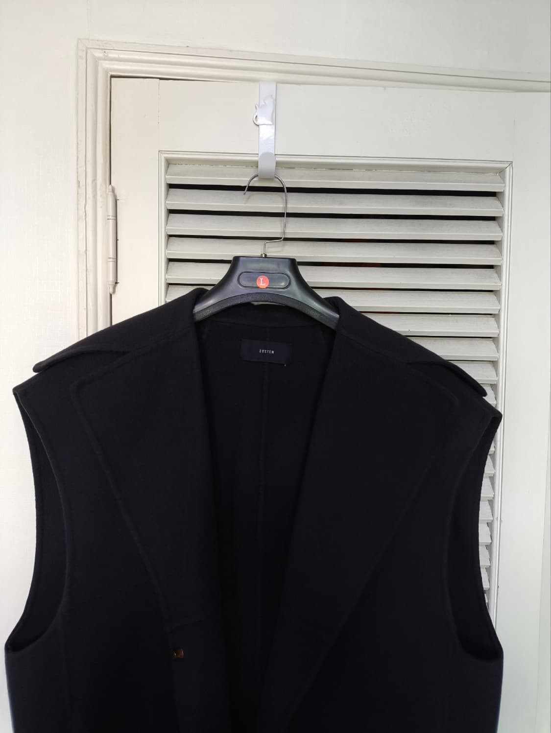 82 시스템 한섬 캐시미어 베스트 코트 상품이미지3