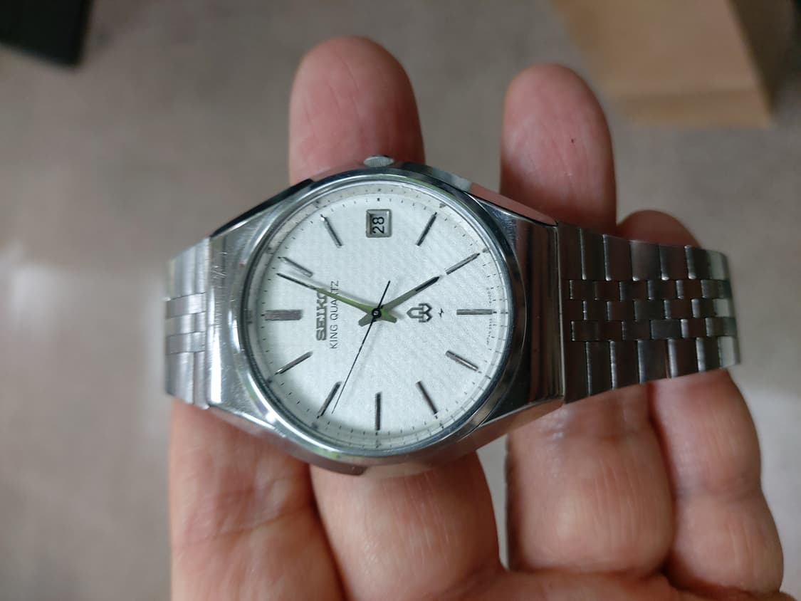 세이코 킹쿼츠 빈티지 시계  상품이미지1