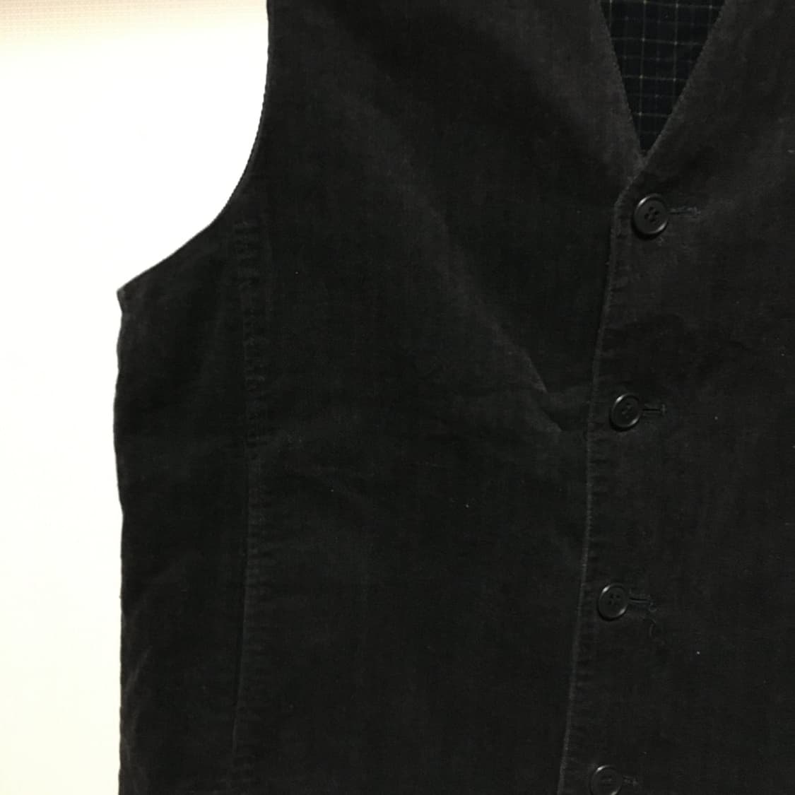 Herringbone Check Reversible Vest 상품이미지4