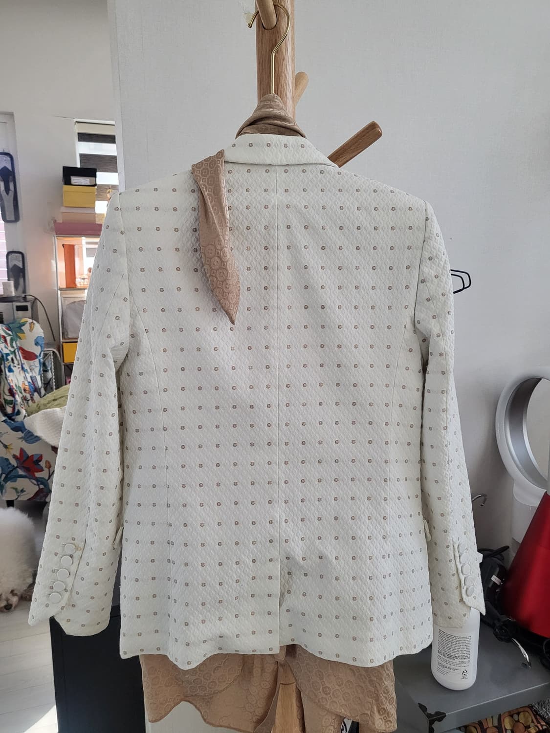 (최상급)Zadig&Voltaire VICTOR FLOWER 블레이저36 상품이미지6