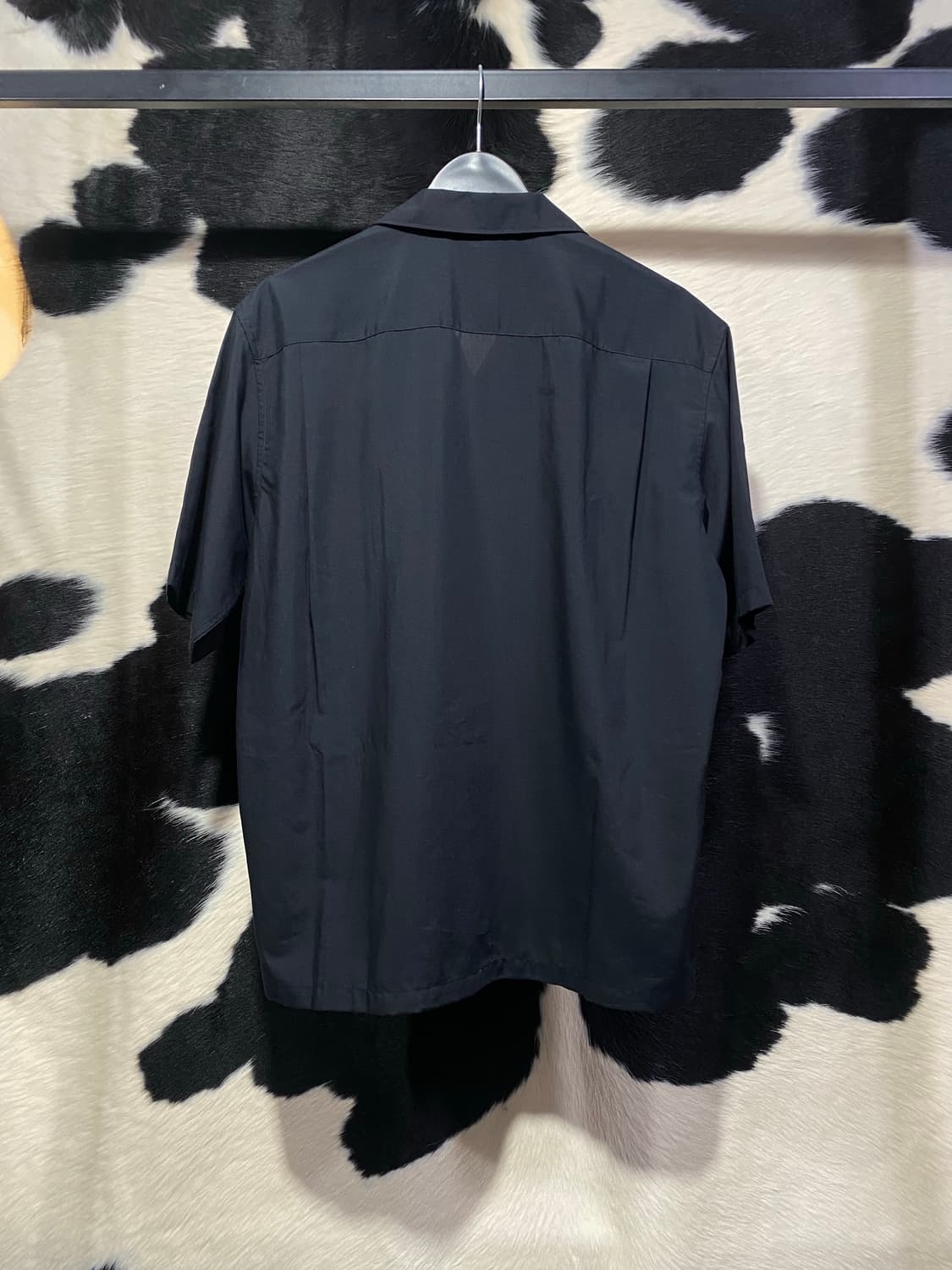 Takeo kikuchi 베이직 사이드 플리츠 반팔 셔츠 상품이미지4