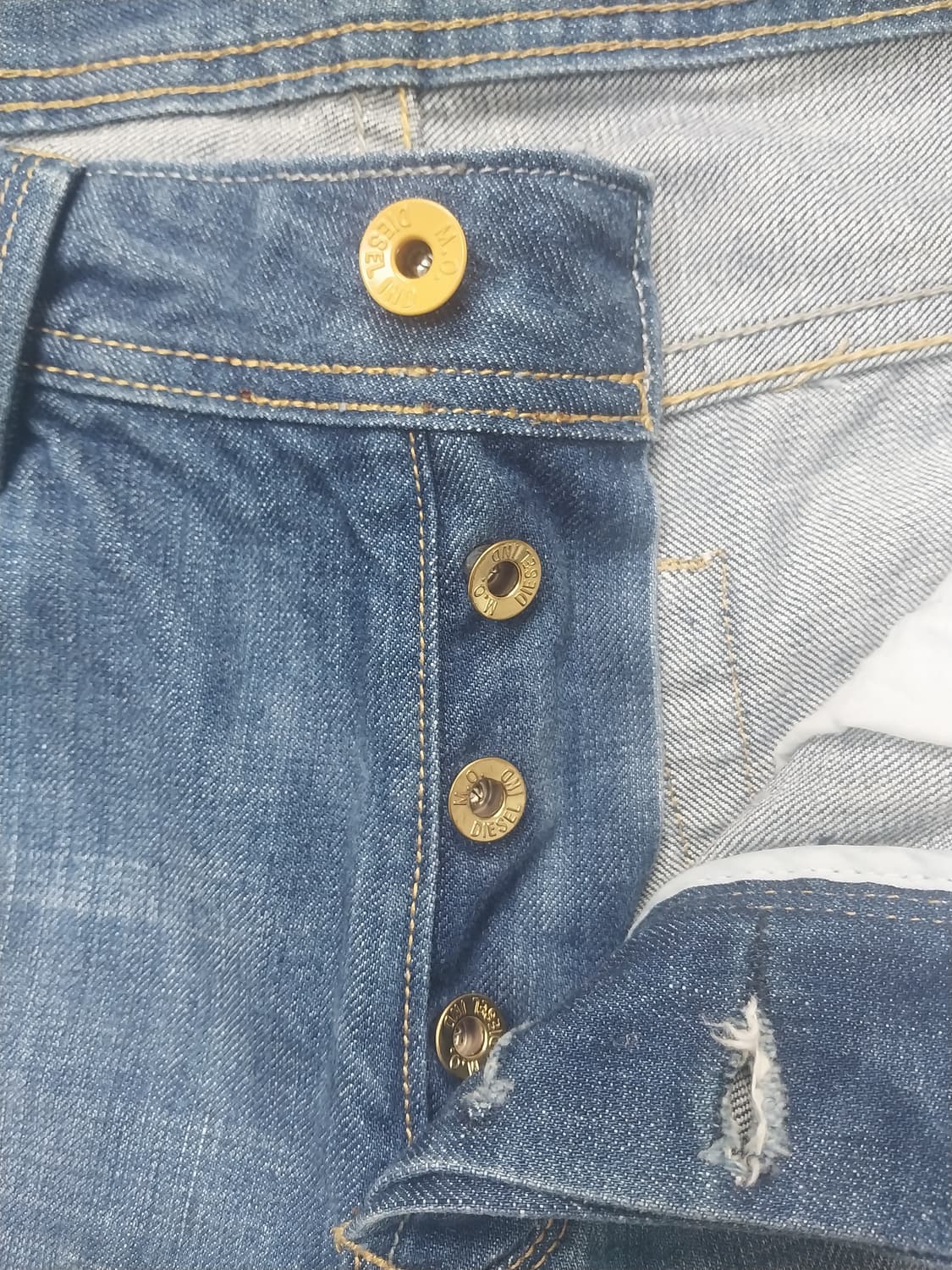 [34] 디젤 데미지 레귤러 스트레이트진 청바지 상품이미지6