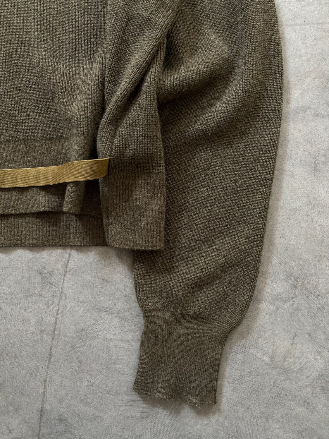 Helmut Lang 헬무트랭 캐시미어 벨크로 니트 상품이미지4