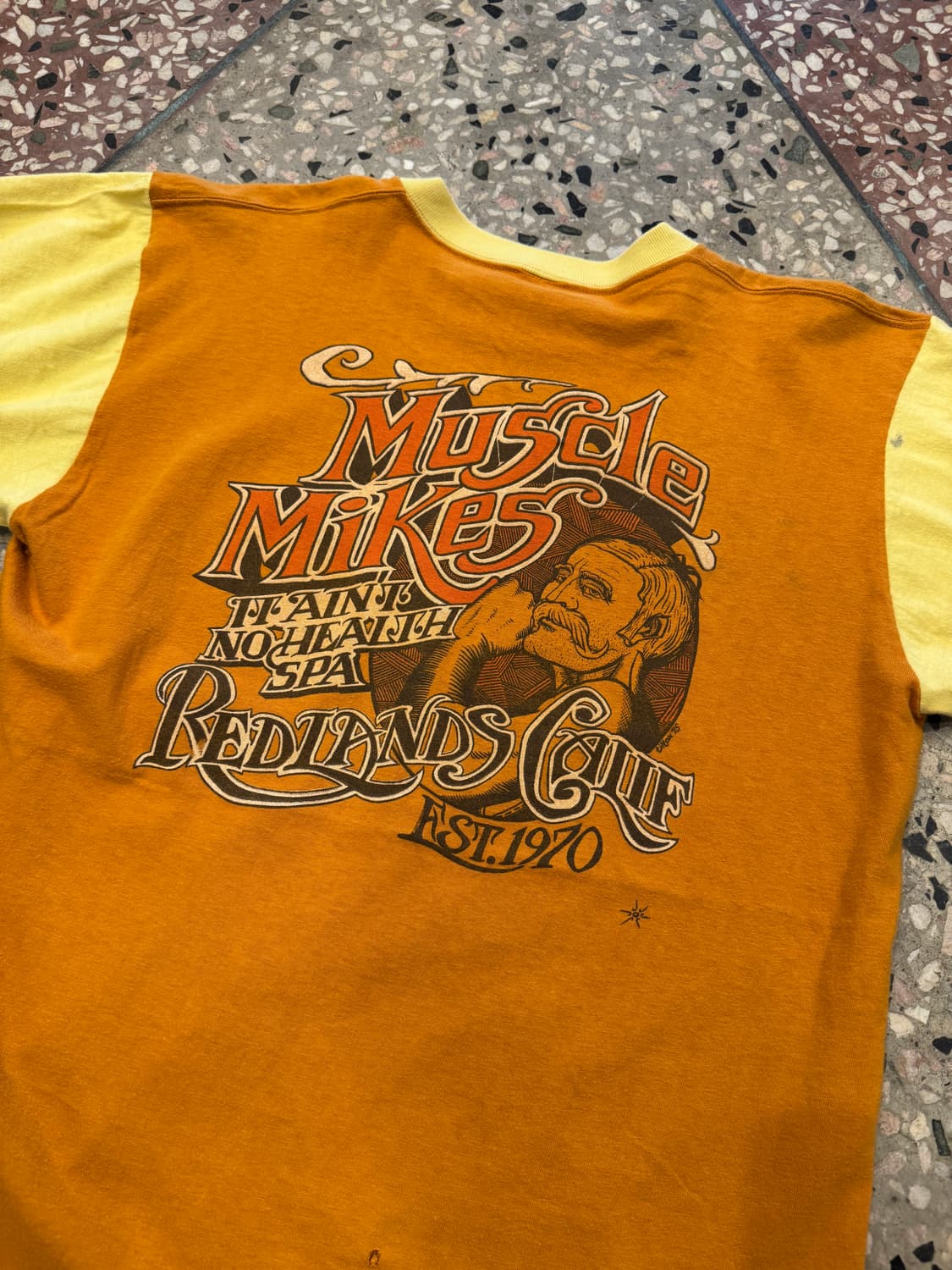 70s Town Craft 투톤 포켓티 (XL) 상품이미지4