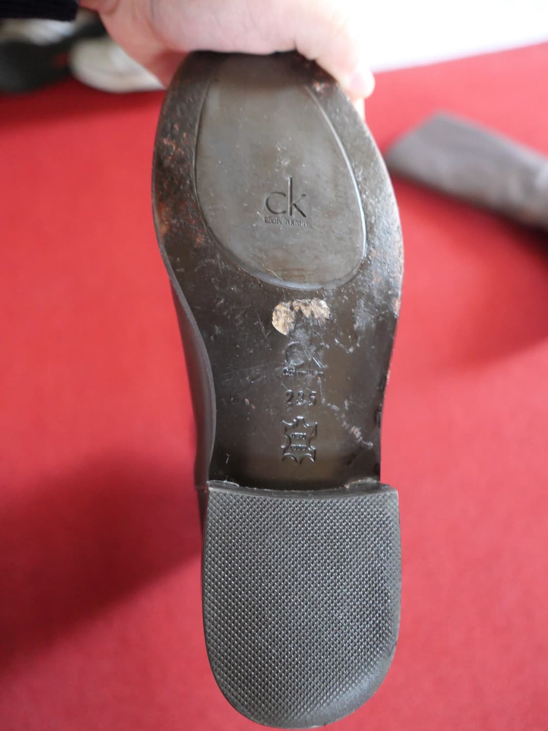 Calvin Klein 2000s Brown Leather Boots 상품이미지3