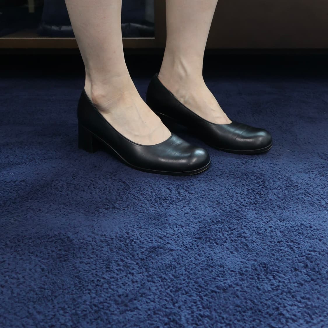 90s Margaret Howell round toe pumps 상품이미지1
