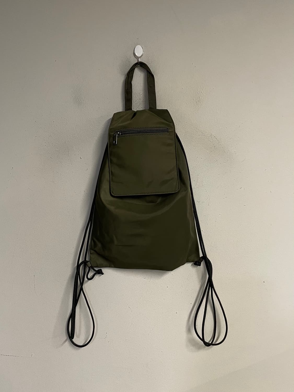 COLONY 2139 drawstring bag khaki  상품이미지1