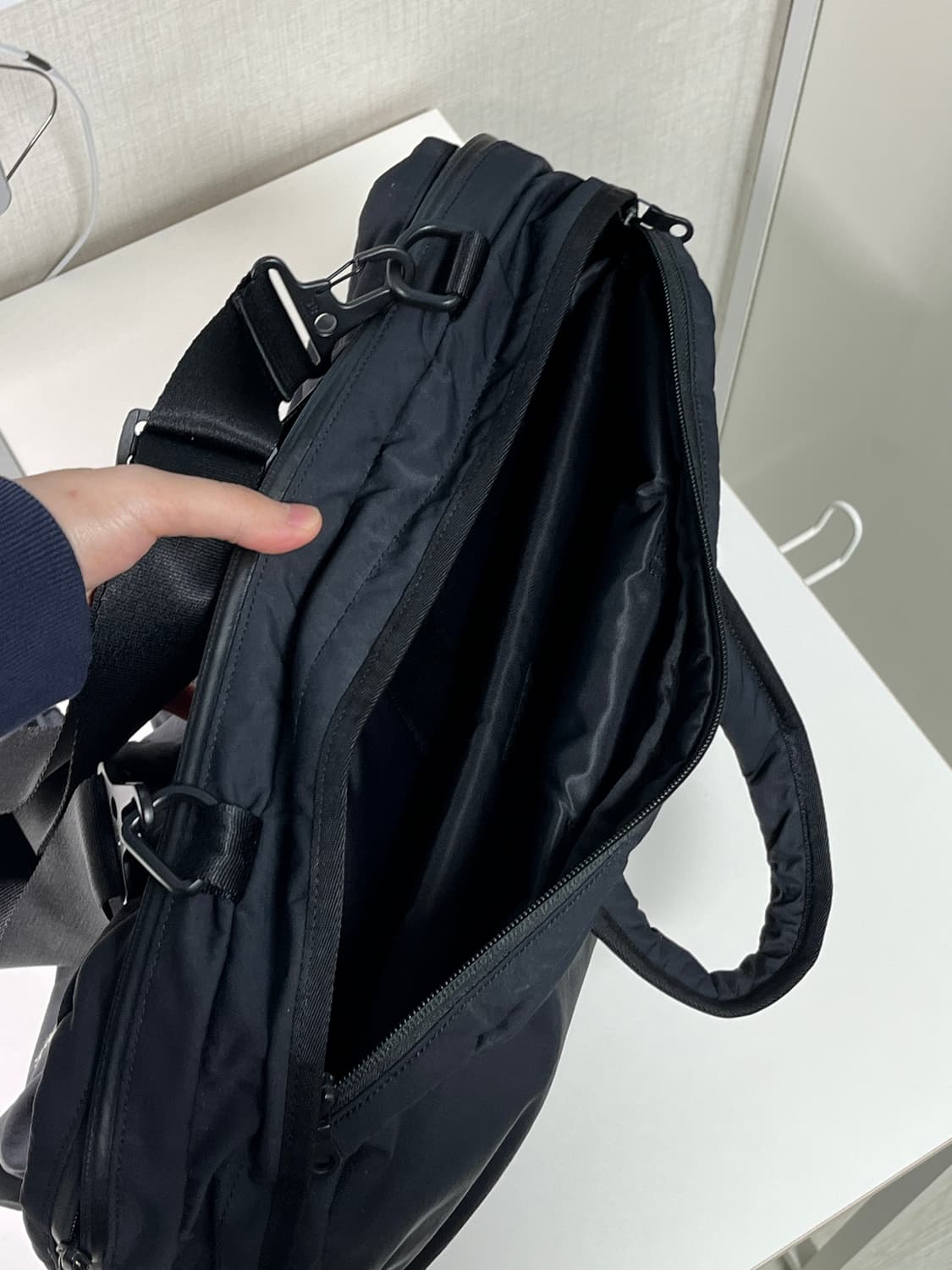 Blankof 리포터백 블랙 상품이미지3