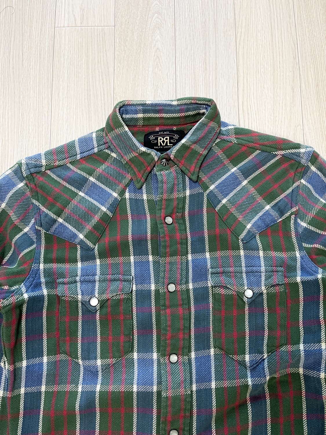 RRL 더블알엘 웨스턴 셔츠 상품이미지1