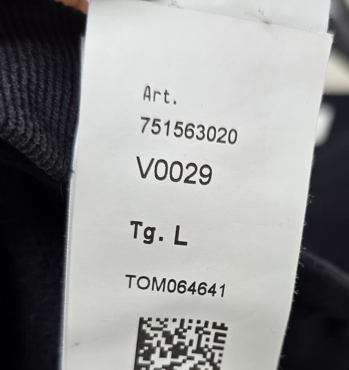 스톤아일랜드 맨투맨 블랙 L사이즈 100 판매 상품이미지4