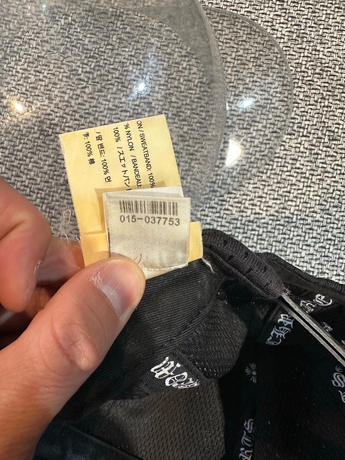 정품 크롬하츠 블랙 메쉬 베이스볼캡(올메쉬에디션) 상품이미지8