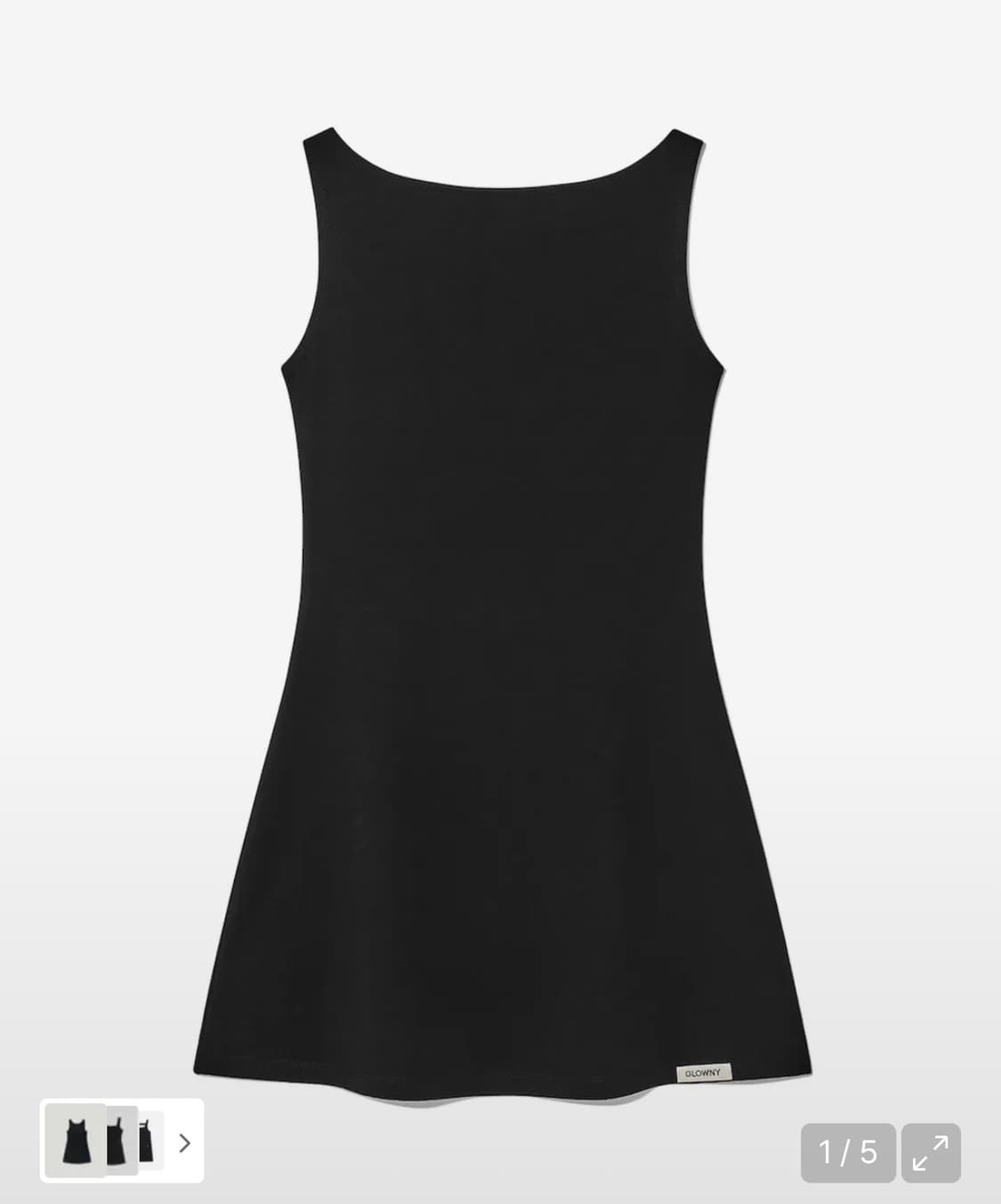 글로니 Girlfriend sleeveless mini dress 상품이미지1