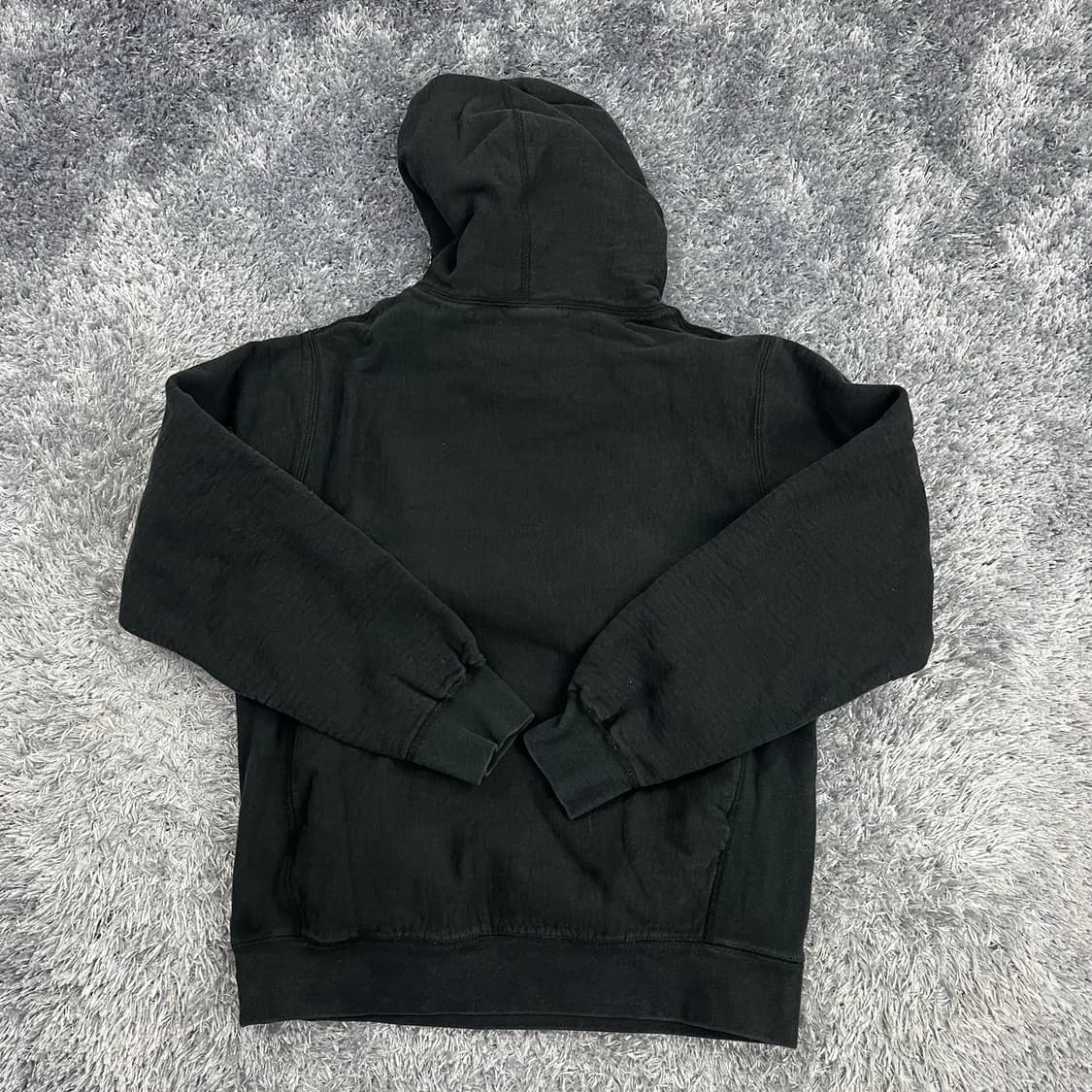 슈프림 코드 컬리지에이트 로고 후드 스웨트셔츠 블랙 상품이미지2