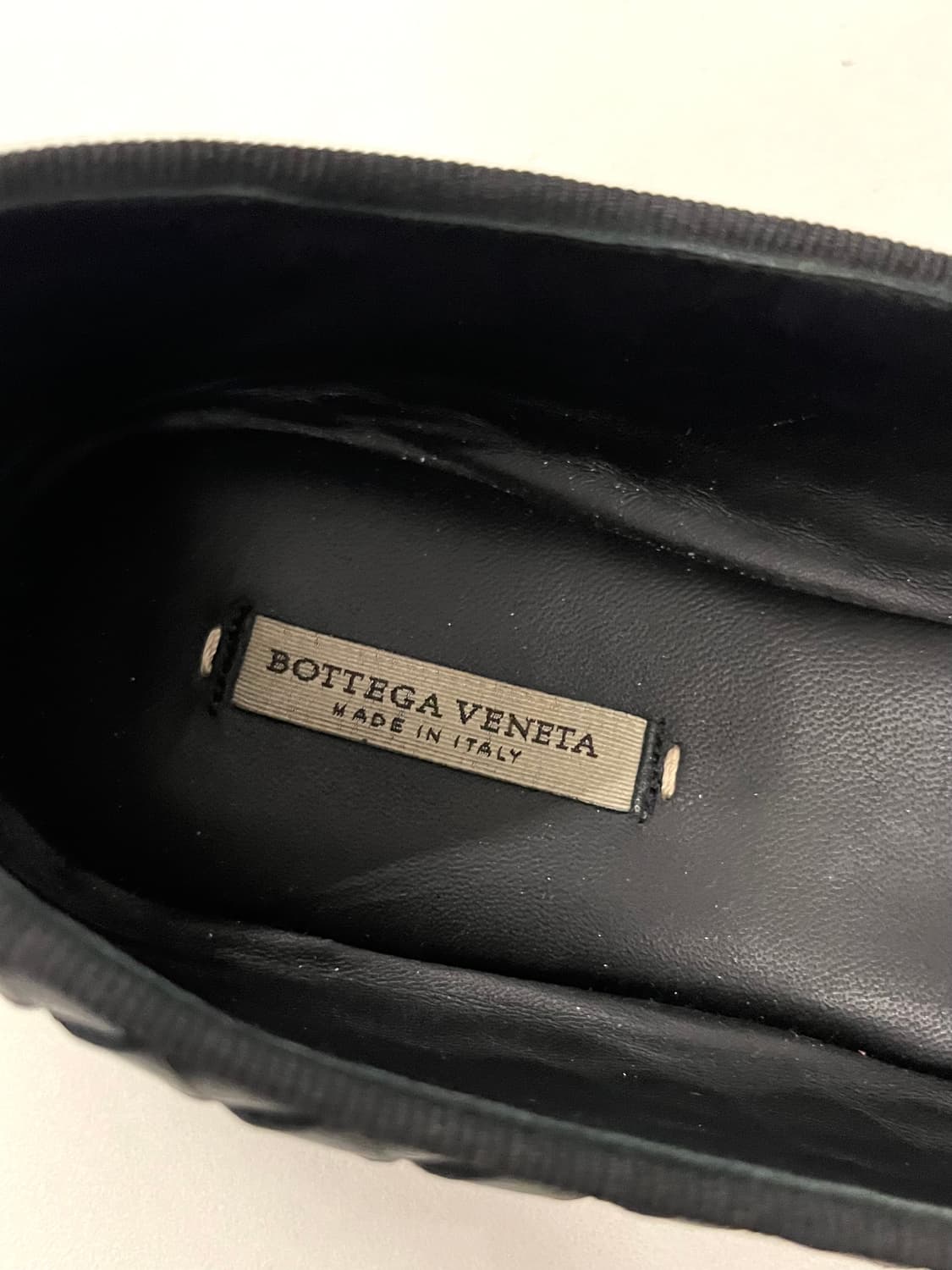 보테가베네타 인트레치아토 나파 레더 플랫 슈즈 상품이미지4
