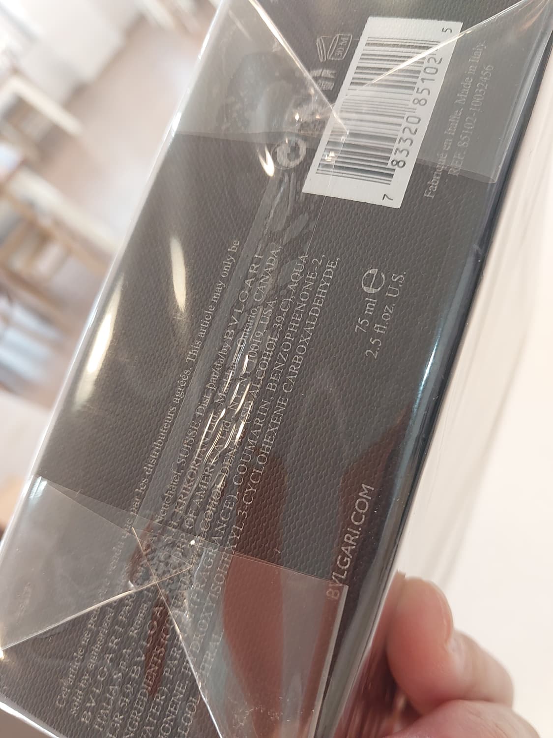 불가리 블랙 edt 75ml (bvlgari black) 상품이미지2