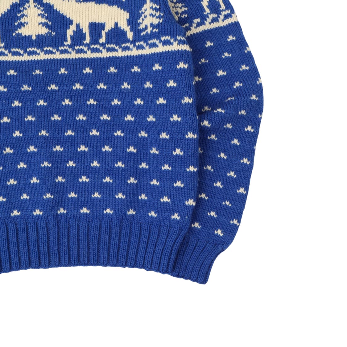 90s 폴로 랄프로렌 스노우 디어 핸드 니트 상품이미지4