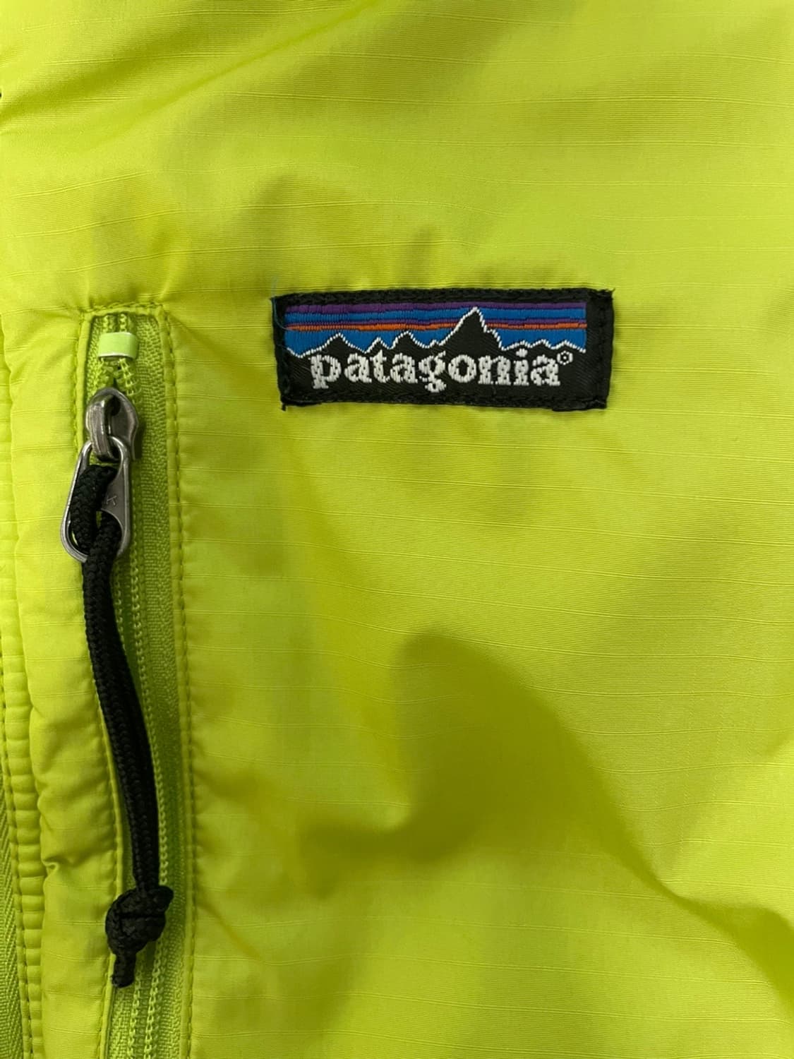 [M] 빈티지 patagonia 파타고니아 2001 다스파카 애시드 그린 상품이미지2