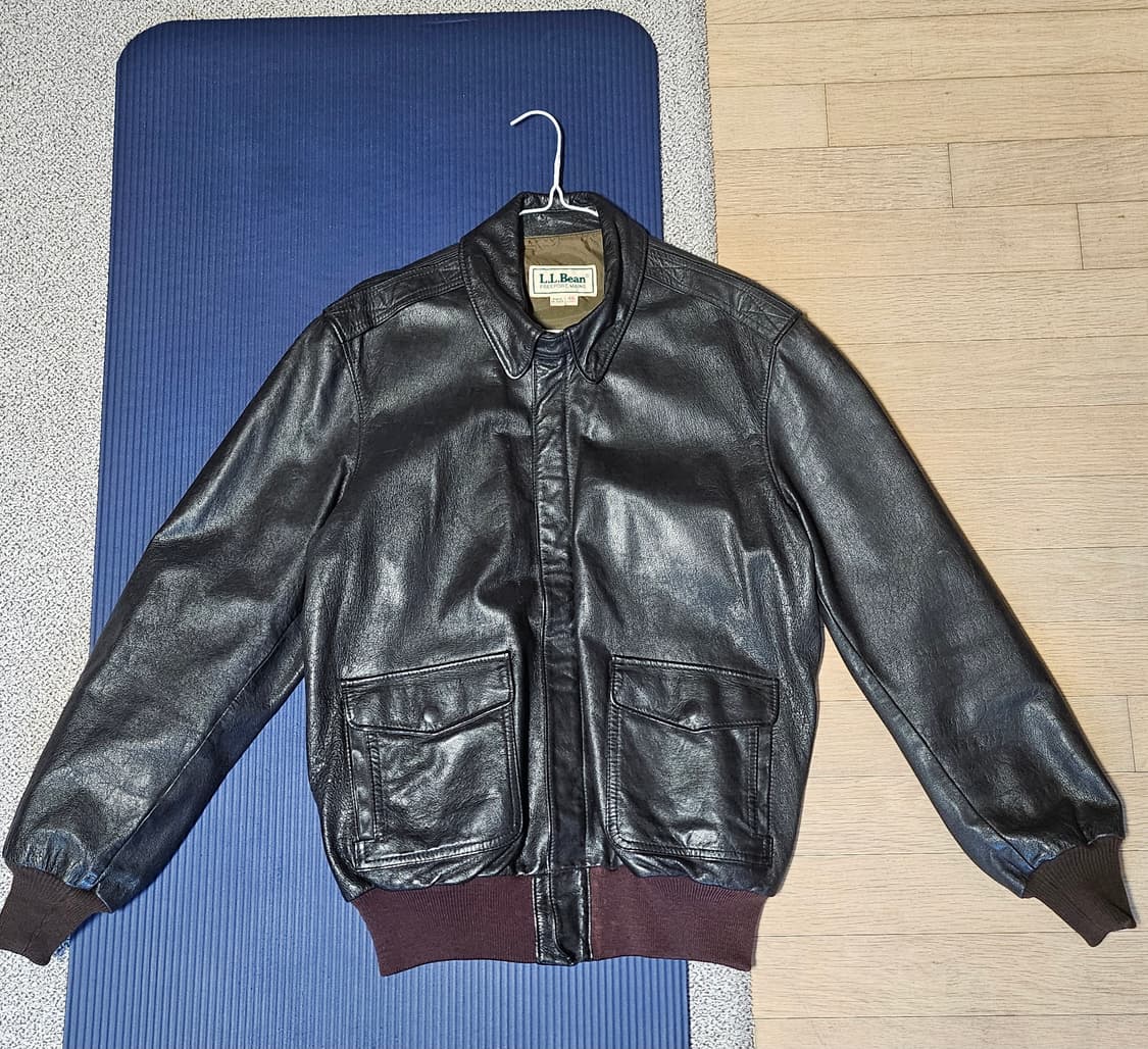 1980s L.L.Bean A-2 가죽자켓 상품이미지1