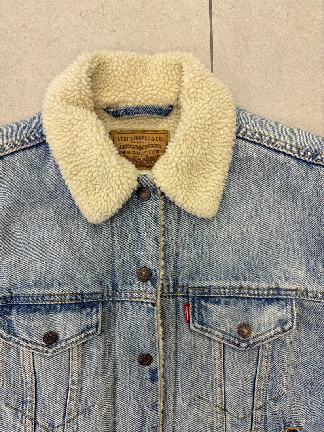 리바이스 데님 쉐르파 자켓 상품이미지3