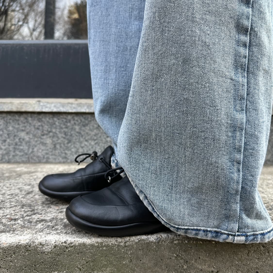 00s 블랙 프라다 스포츠 로퍼 상품이미지6