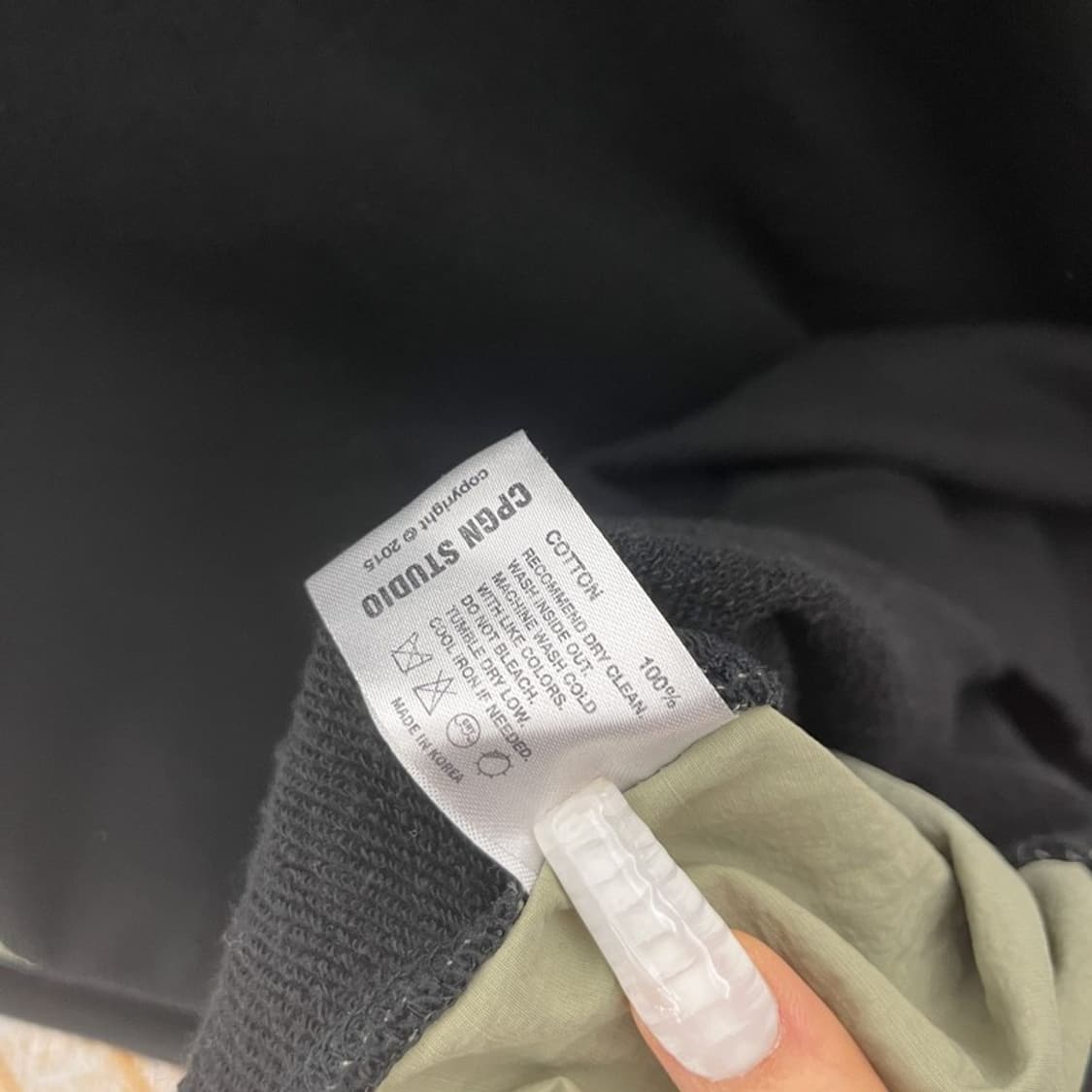 꼼파뇨 올드스쿨 Y2K 크래킹 스냅 스트릿 키치 후드티 XL C10858 상품이미지5