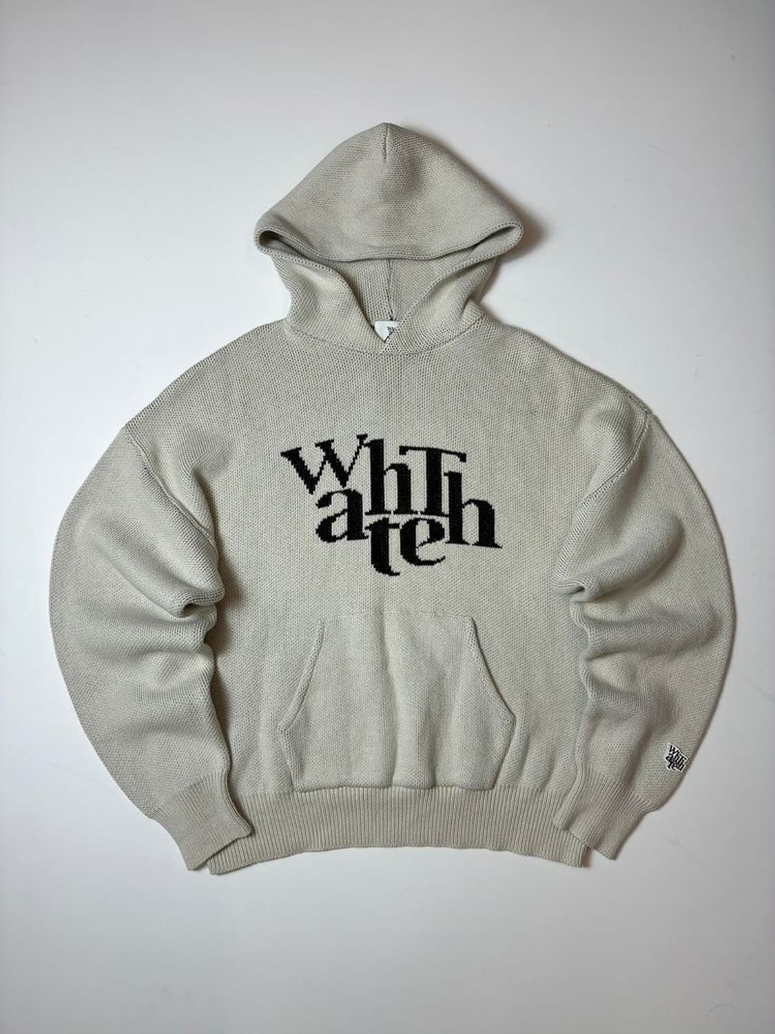 왓더웨어21FW WhatThe Wear NY-126니트후드티 PN8906 상품이미지1