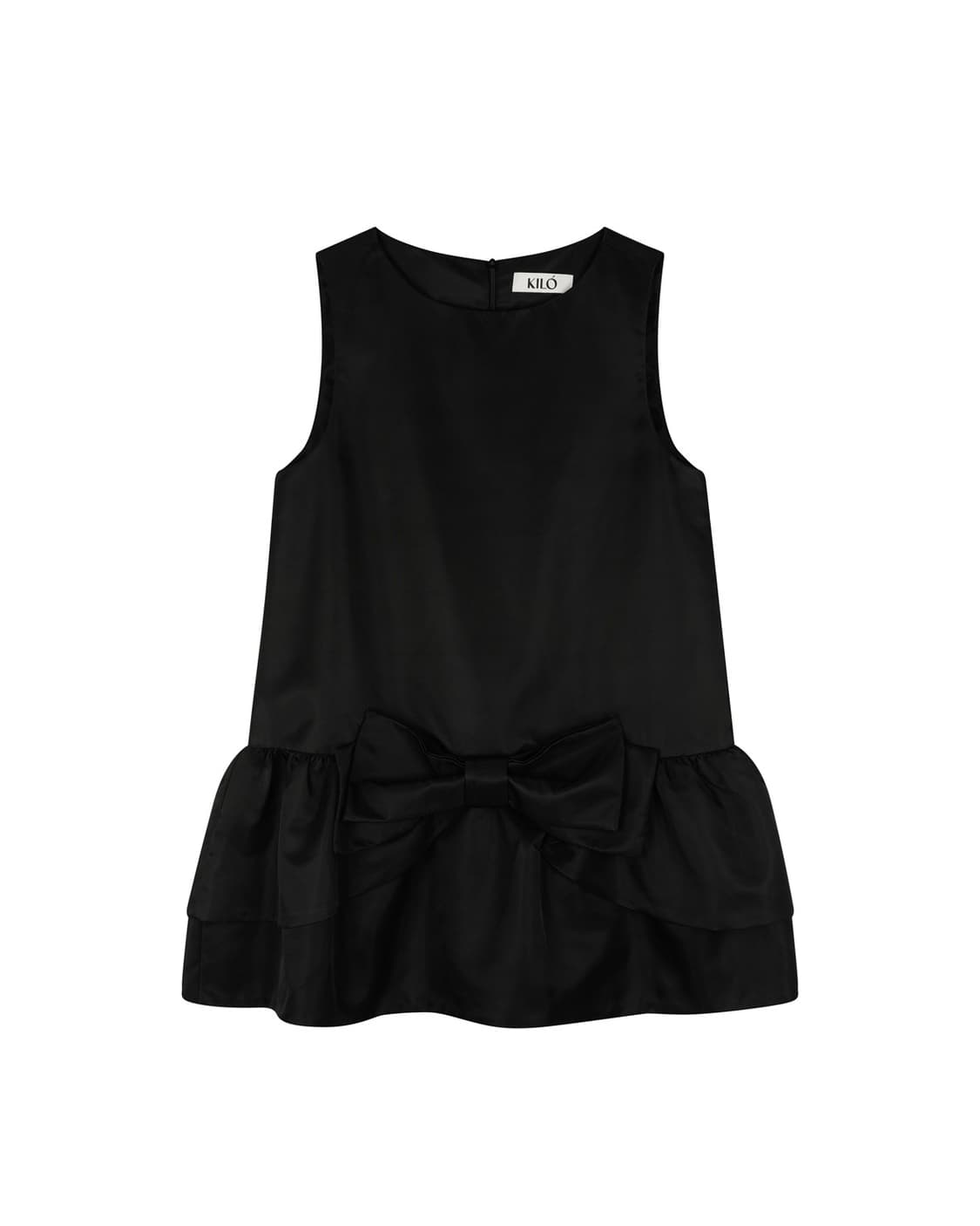 카일로 FLARED RIBBON DRESS (BLACK) 상품이미지1