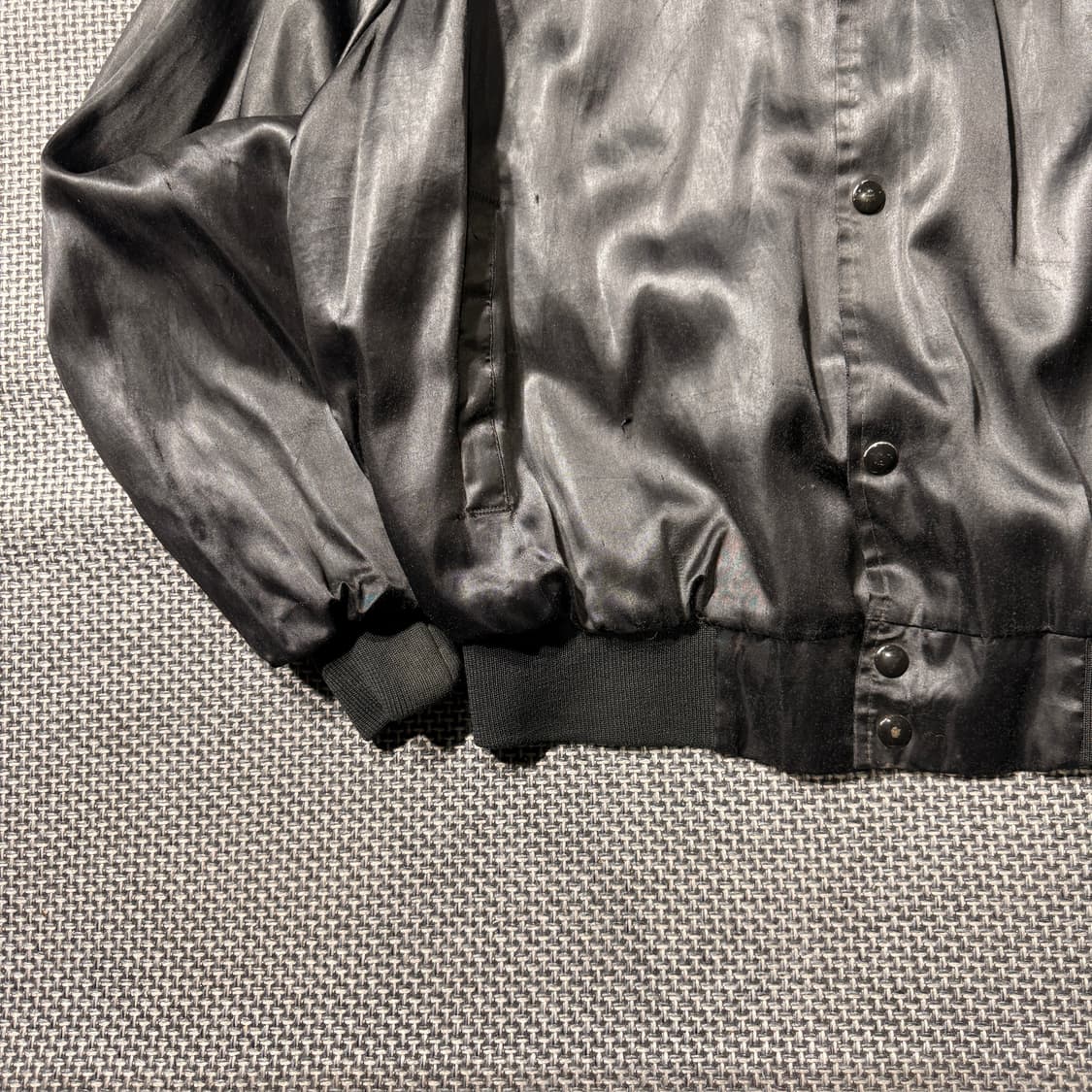 90s 사틴 봄버 자켓 (old-8538) 상품이미지3